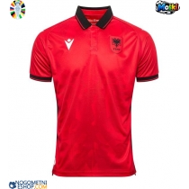 Moški Nogometni dresi Albanija Domači EP 2024 Kratek Rokav